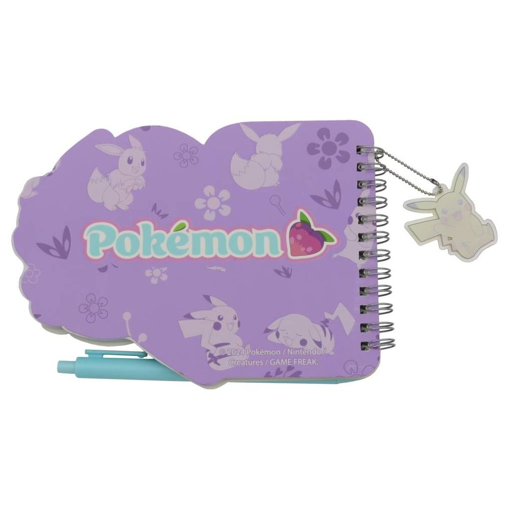 Pokemon - Notebook And Pen Set - Flowers Collection - 2 Pcs