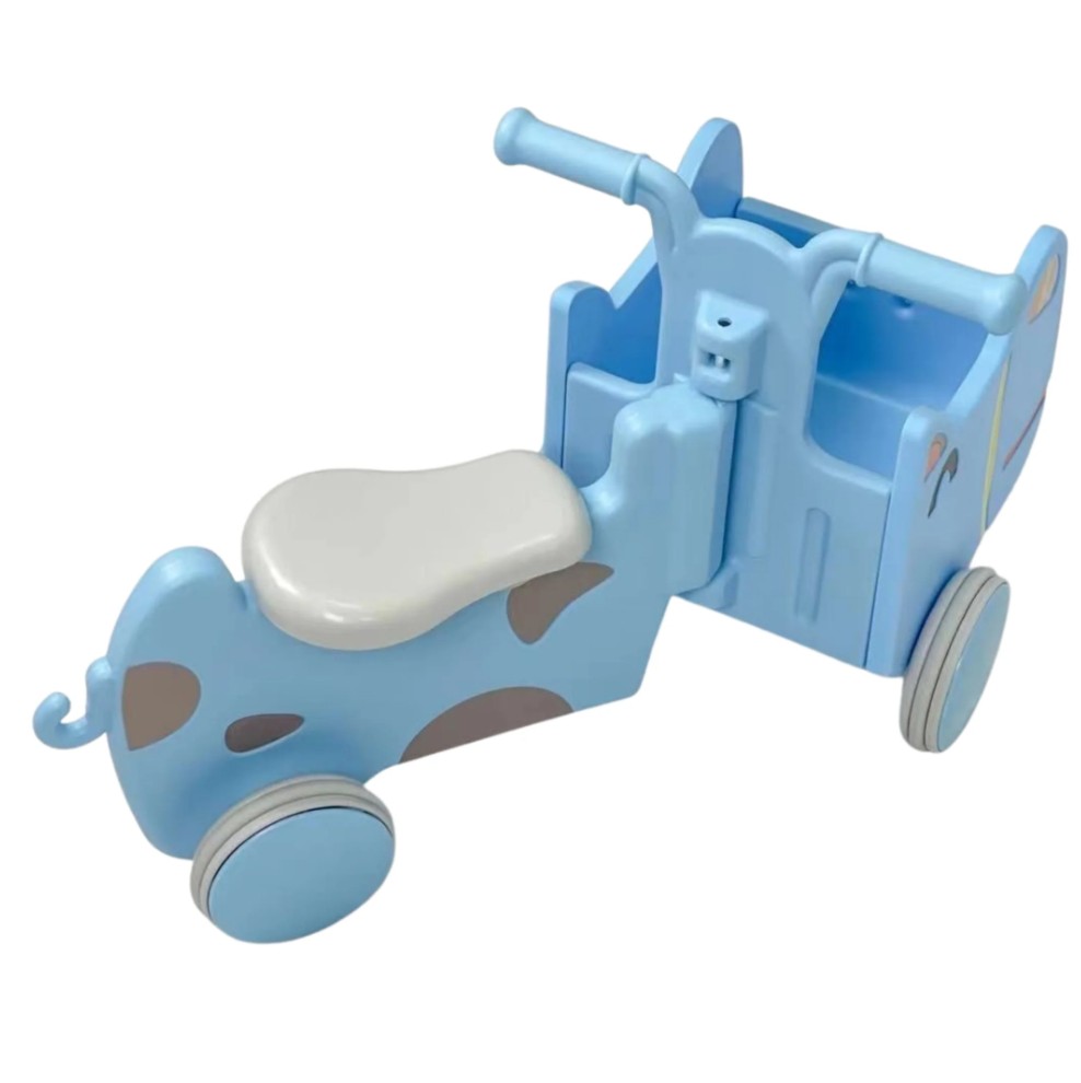 Home Canvas - Dog Ride-On Push Car - Light Blue