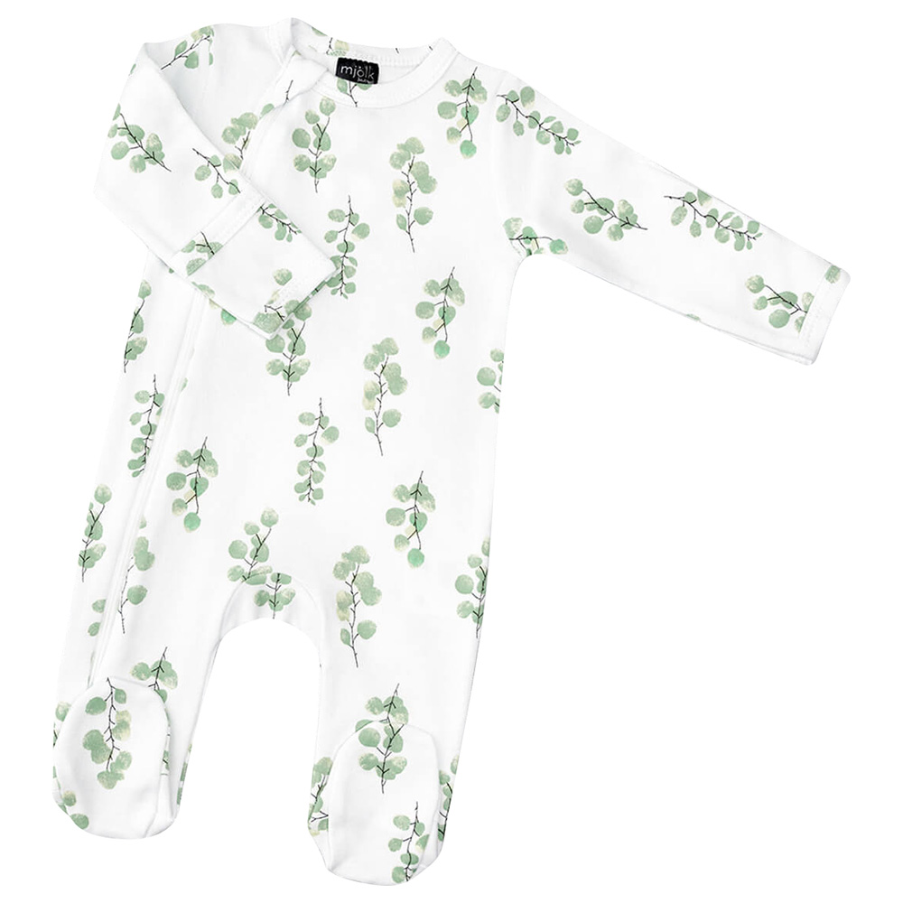 Mjolk Eucalyptus Sleepsuit