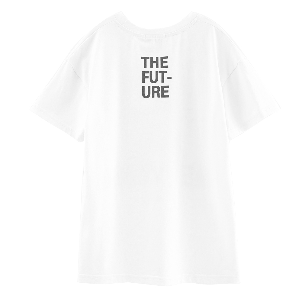 Bell Bimbo Boys Metaverse Printed T-Shirt - White