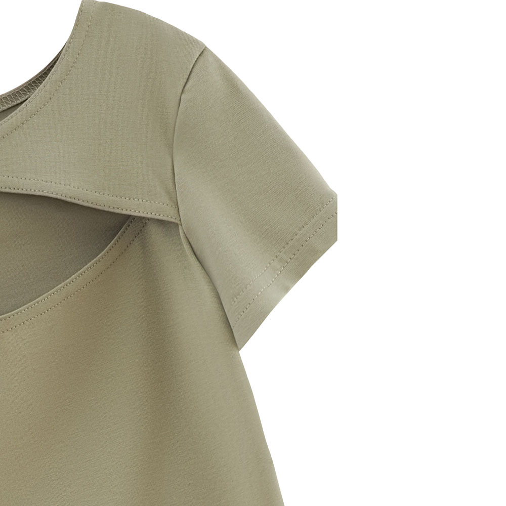Bell Bimbo Girls Cropped Top - Green