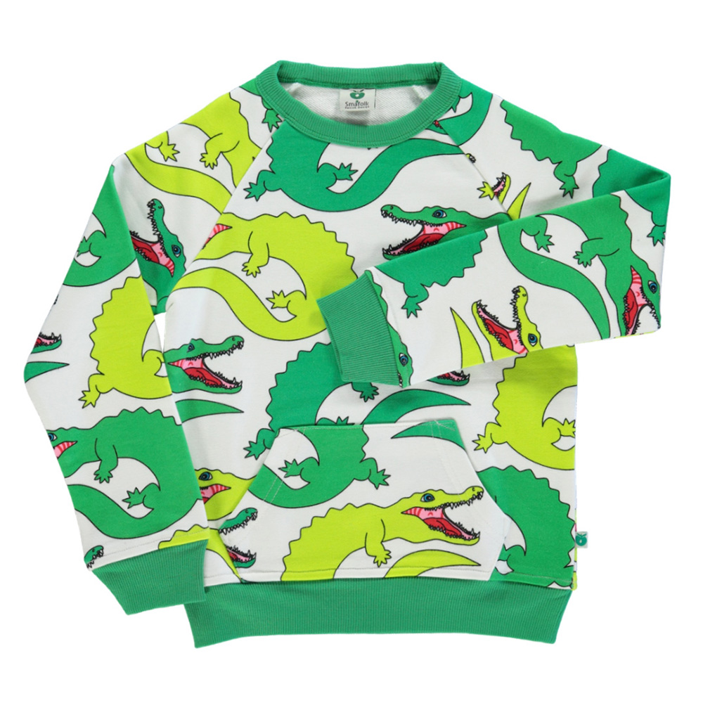 Smafolk Crocodiles Print Sweatshirt