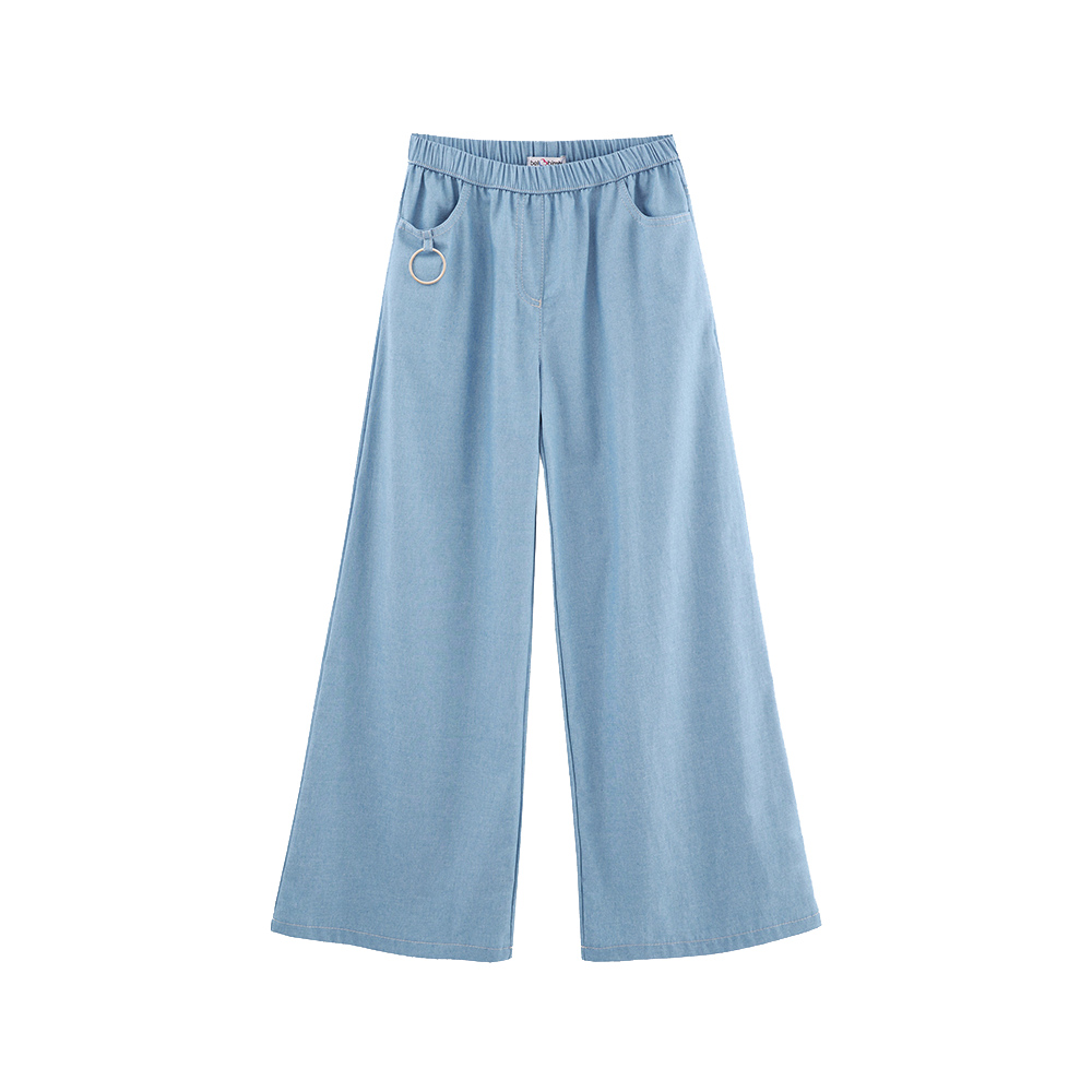 Bell Bimbo Girls Flared Trousers - Blue