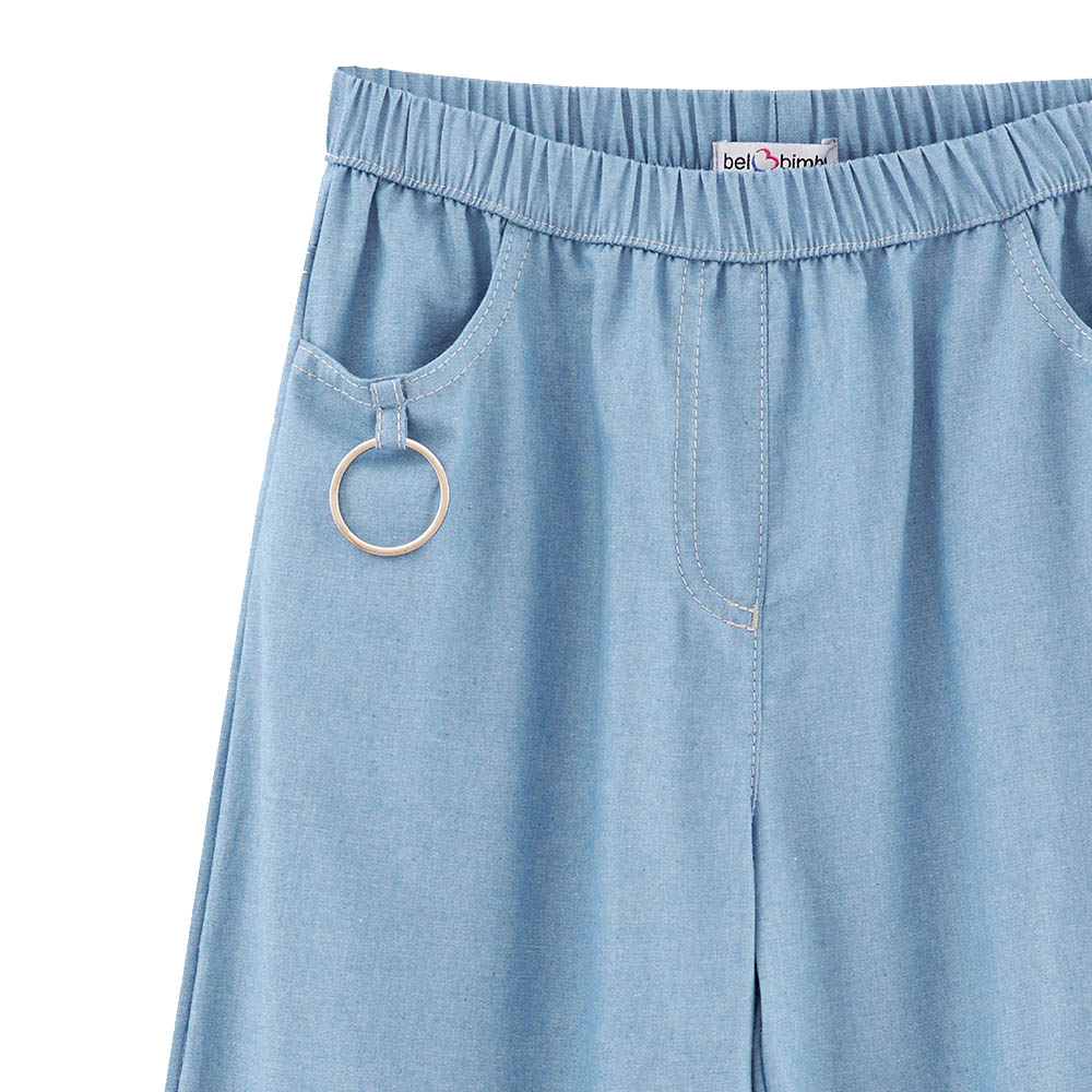 Bell Bimbo Girls Flared Trousers - Blue