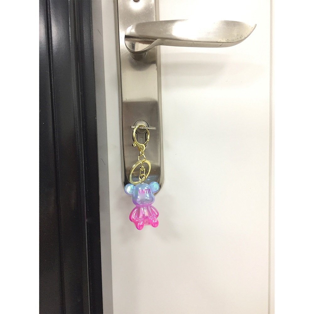 Brain Giggles - Kawaii Silicone Key Chain Holder - Bear