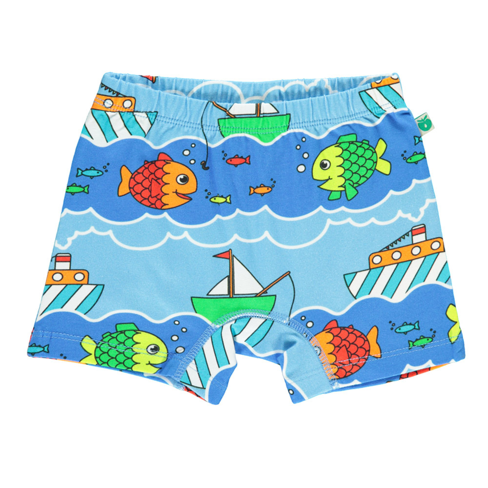 Smafolk Boys Boxer Briefs - Blue - 3 Pcs