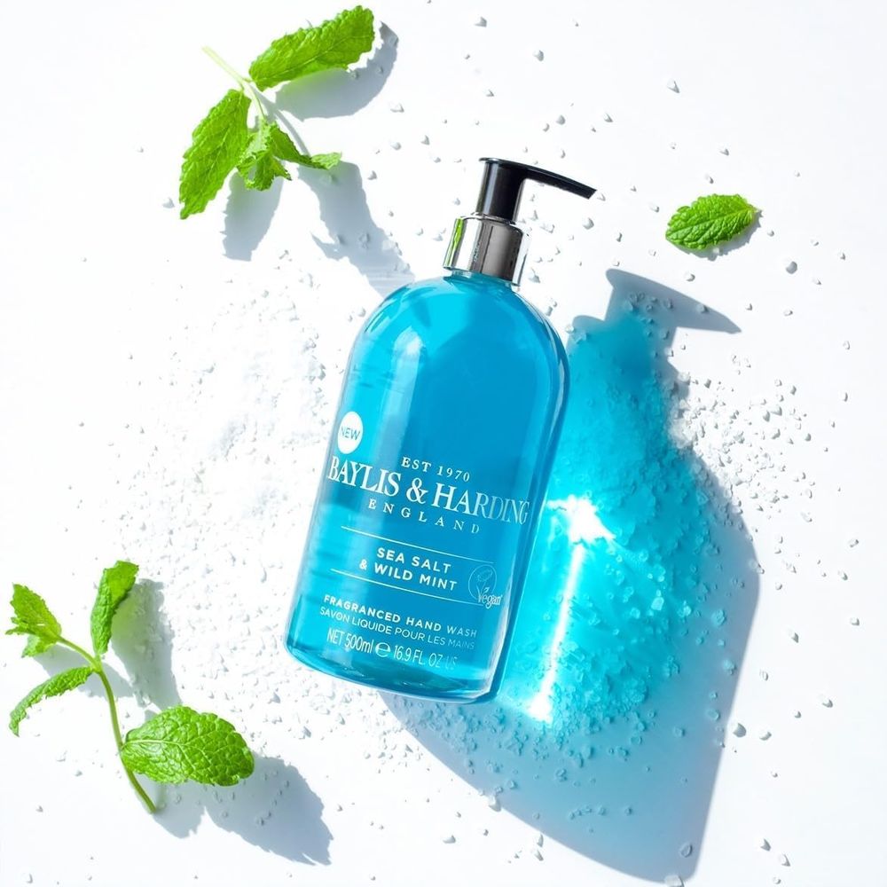 Baylis & Harding Signature Sea Salt & Wild Mint Hand Wash - 500 ml