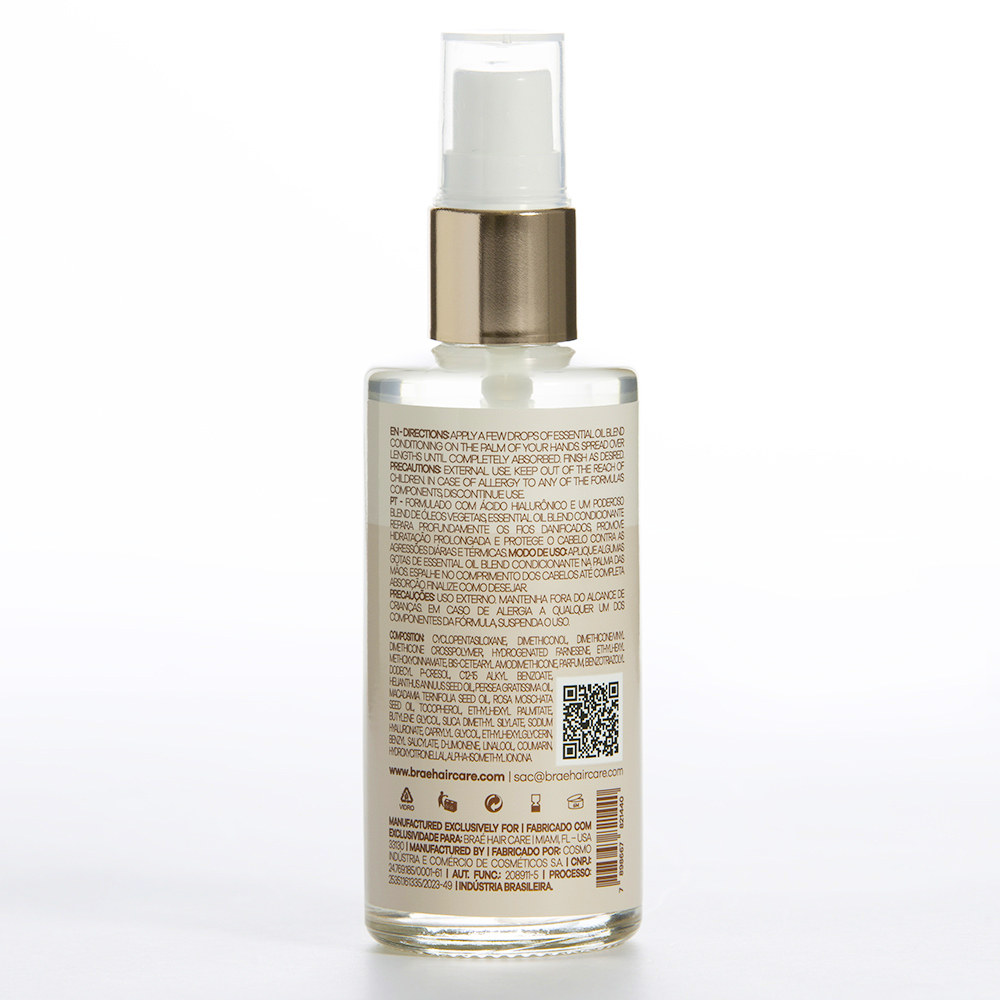 Brae - Essential Oil Blend Hair Oil - 60 ml