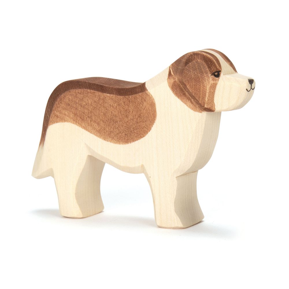 Ostheimer - St Bernard Wooden Toy - 8.5 cm
