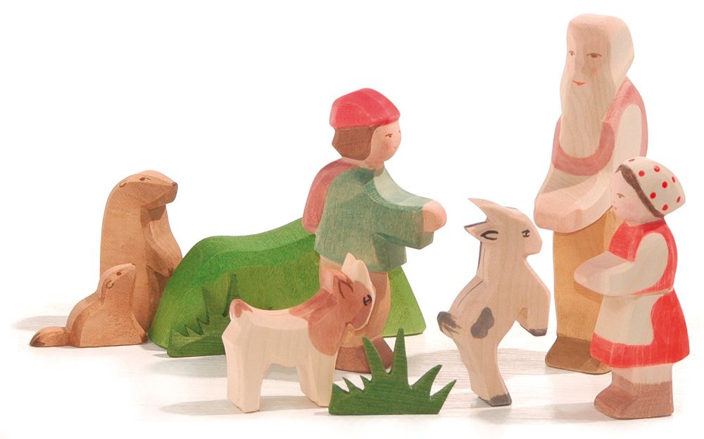 Ostheimer - Heidi Wooden Toy - 10 cm