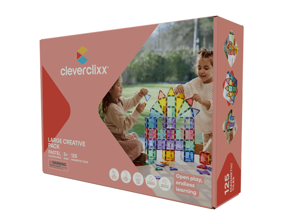 Cleverclixx - Creative Pastel Color Pack - Large - 125 Pc Set