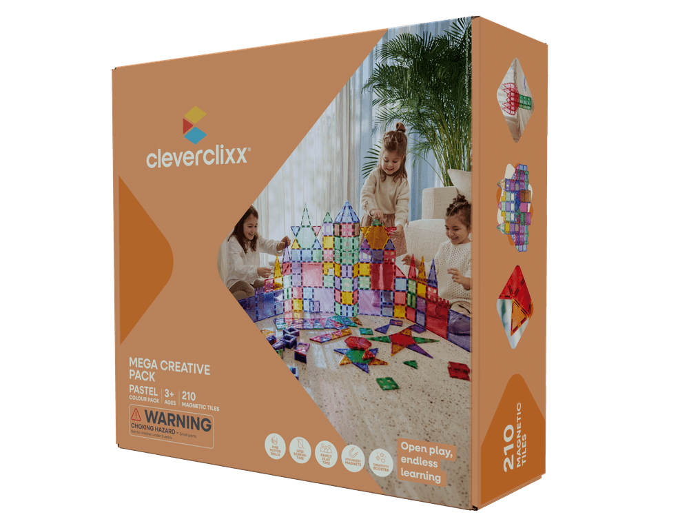 Cleverclixx - Mega Creative Pack Pastel - 210 Pc Set