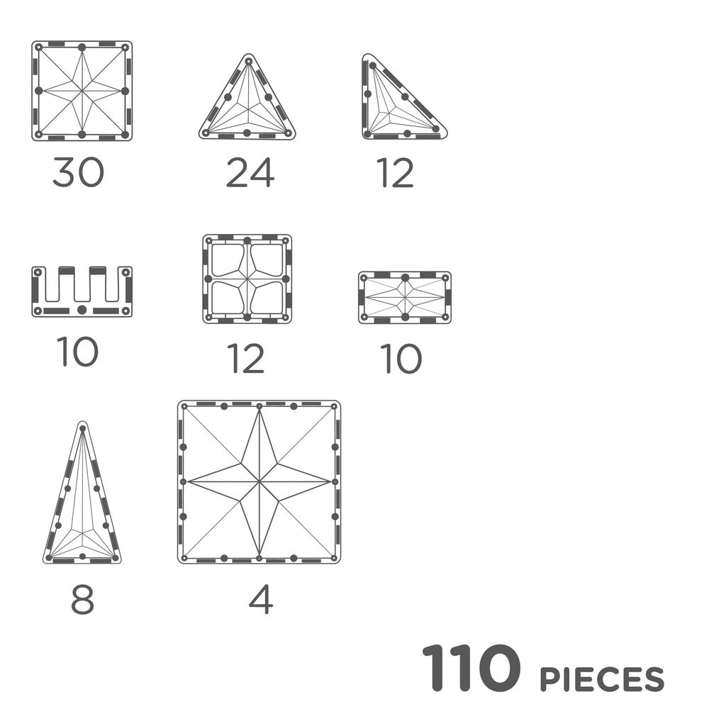 Cleverclixx - Inventive Intense Pack - 110 Pc Set