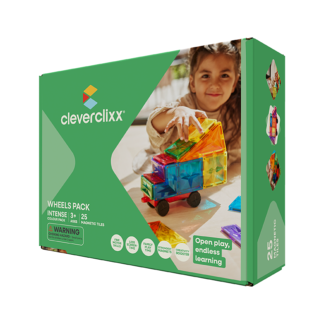Cleverclixx - Wheels Pack Intense - 25 Pc Set