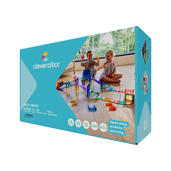 Cleverclixx - Race Track Intense - 65 Pc Set