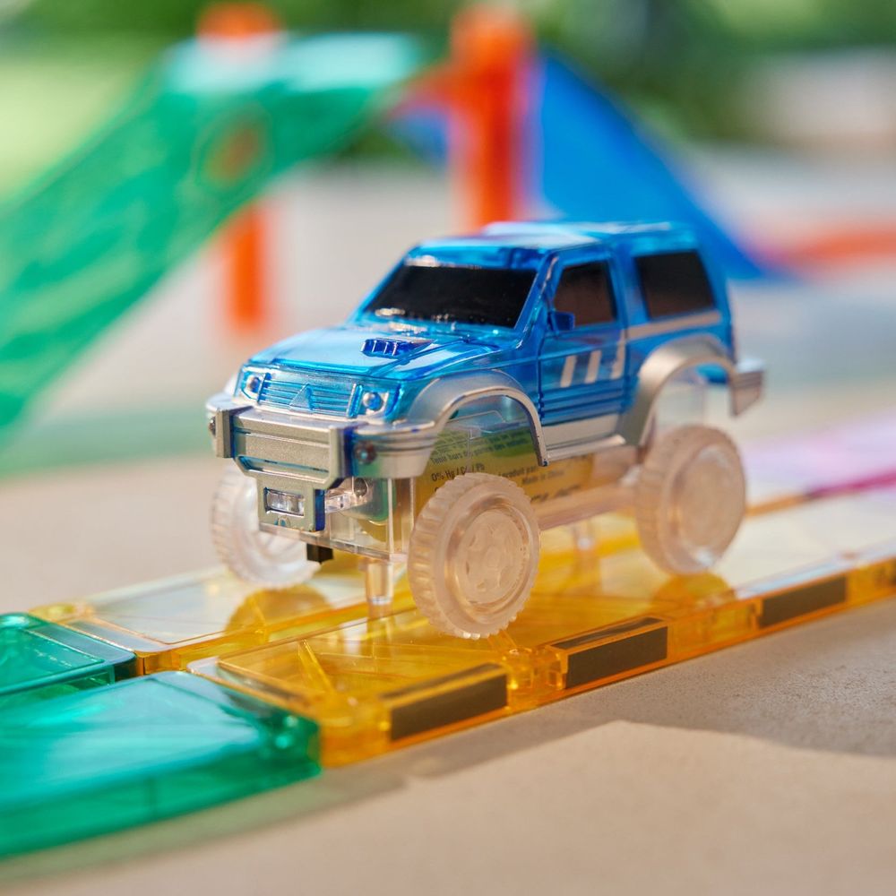 Cleverclixx - Race Track Only Car - Blue