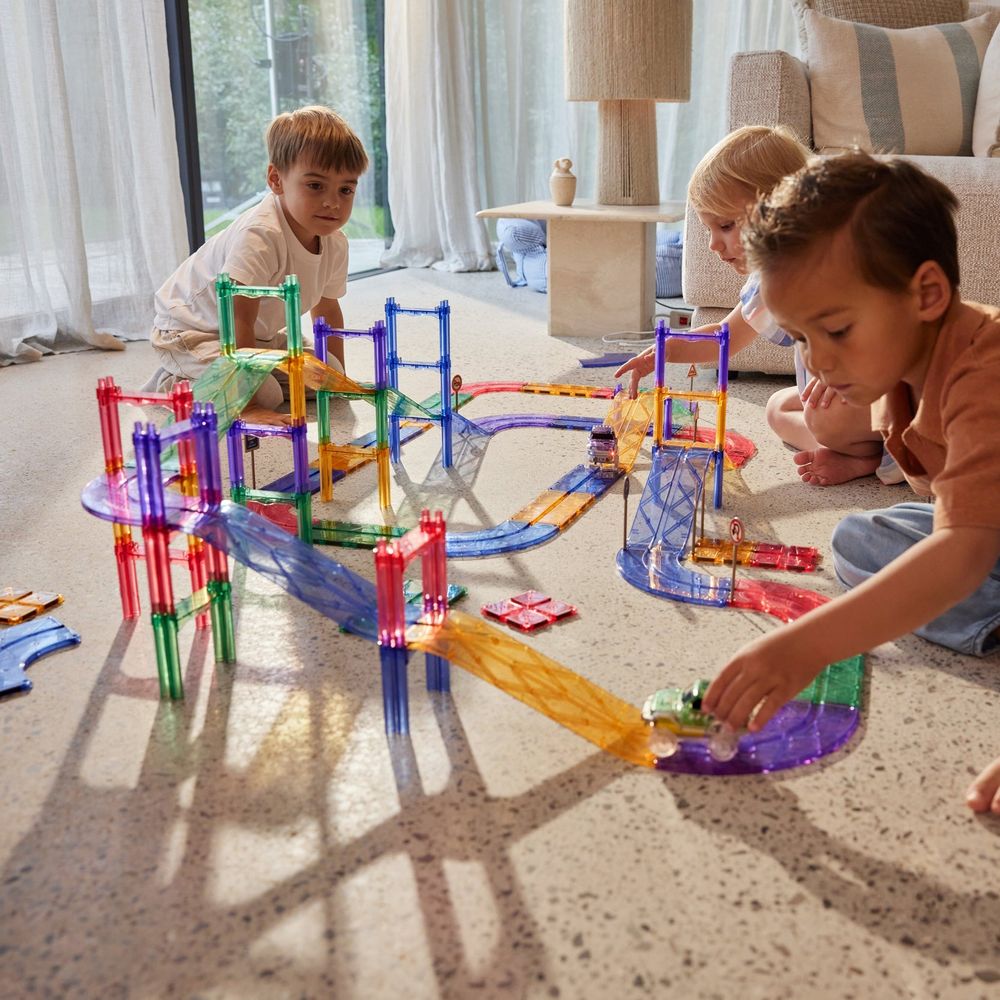 Cleverclixx - Large Race Track Pastel - 80 Pc Set