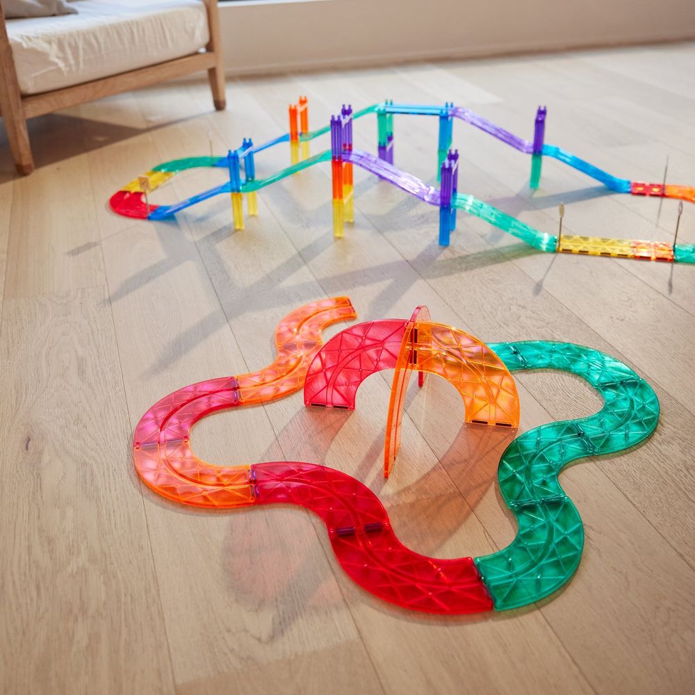 Cleverclixx - Race Track Add-on Curves Intense - 15 Pc Set
