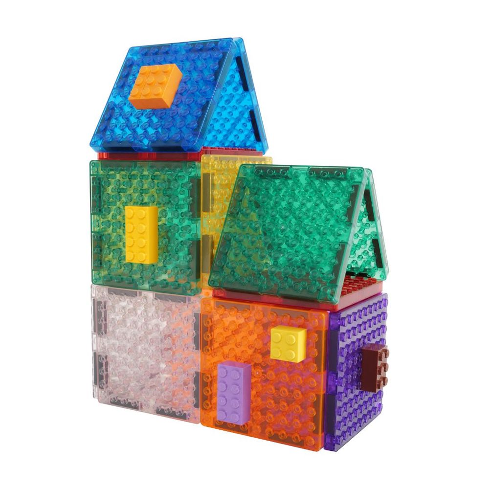Cleverclixx - Brick Tiles Pack Intense - 16 Pc Set