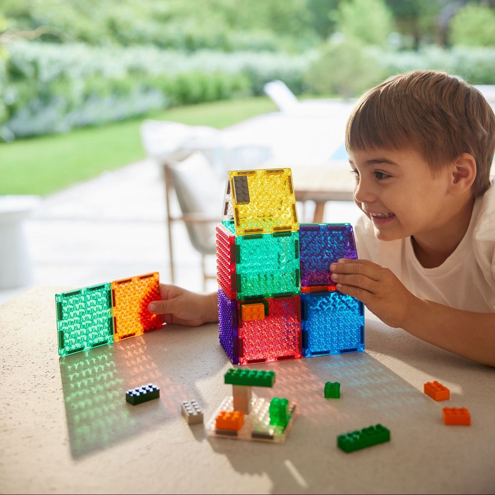 Cleverclixx - Brick Tiles Pack Intense - 16 Pc Set