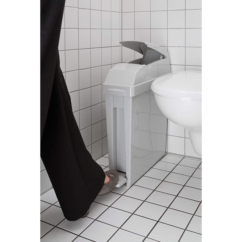 Lizzom - Sanitary Pads Bin - Grey - 22 L