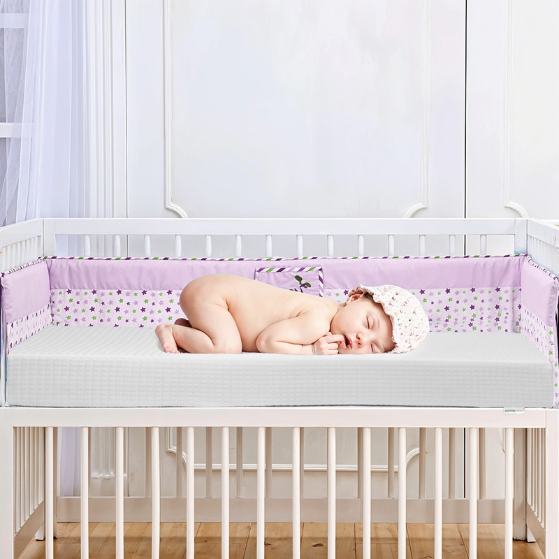 Cotton Home Baby Cot Mattresses White