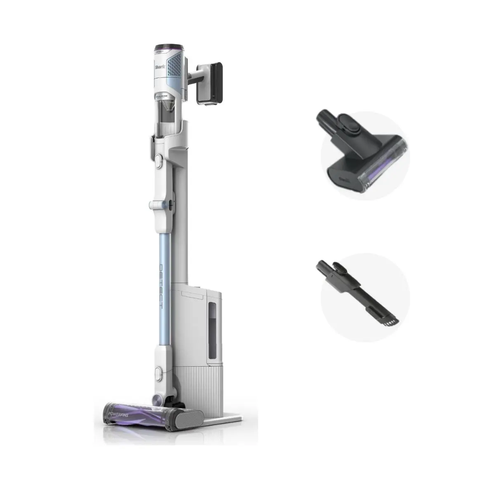 Shark Detect Clean And Empty Cordless Pet Vacuum Cleaner - White