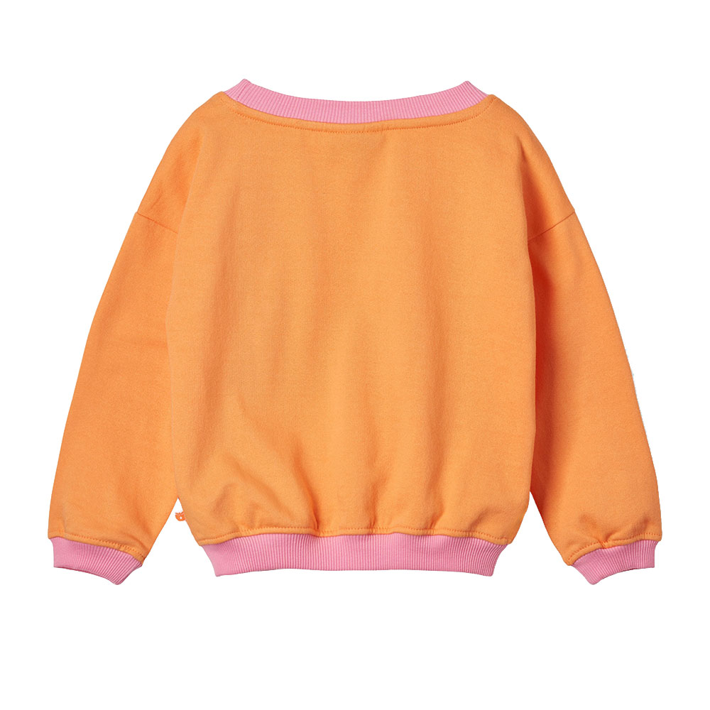 Smafolk Butterfly Print Sweatshirt - Orange