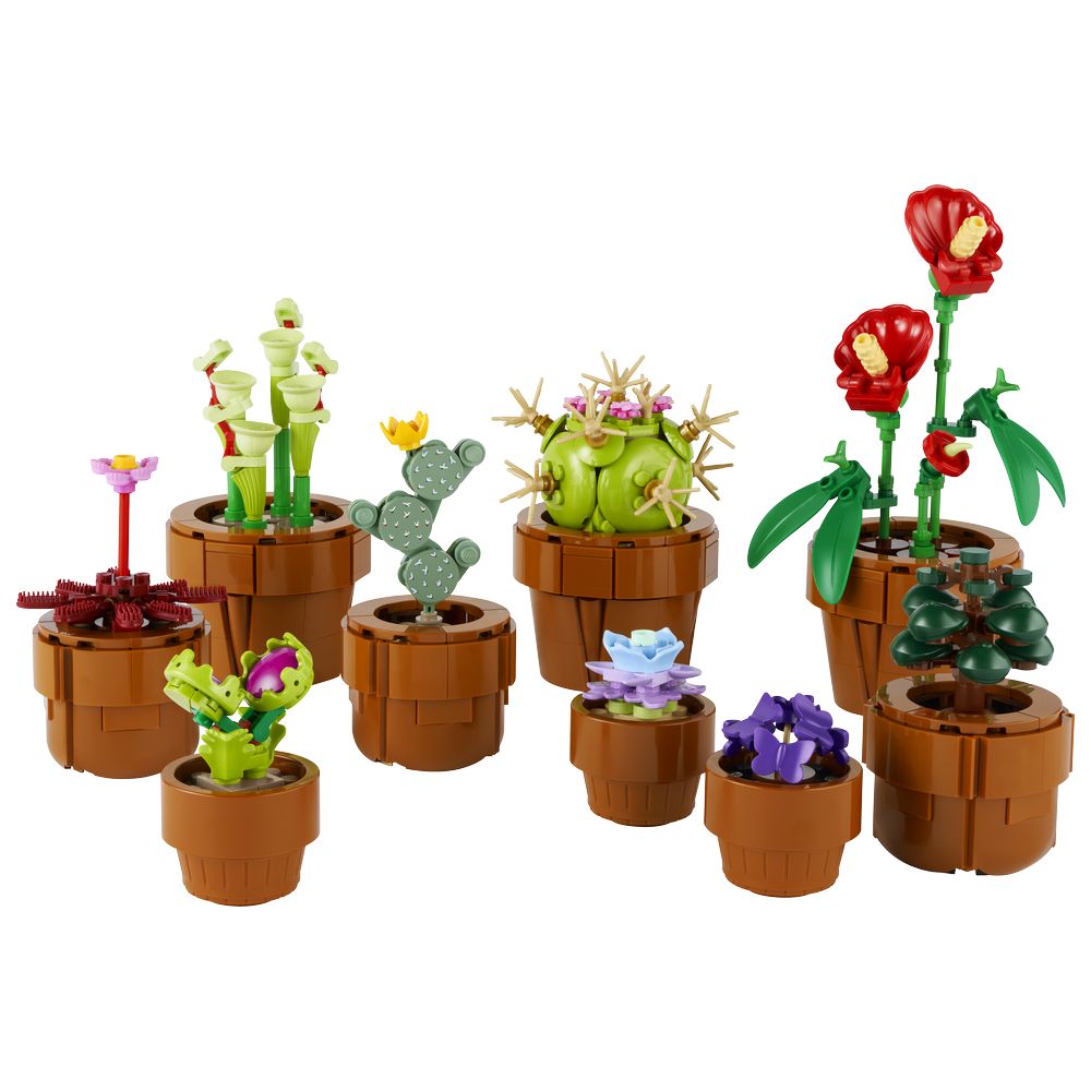 Lego - Botanicals Tiny Plants Building Set - 758 Pc Set