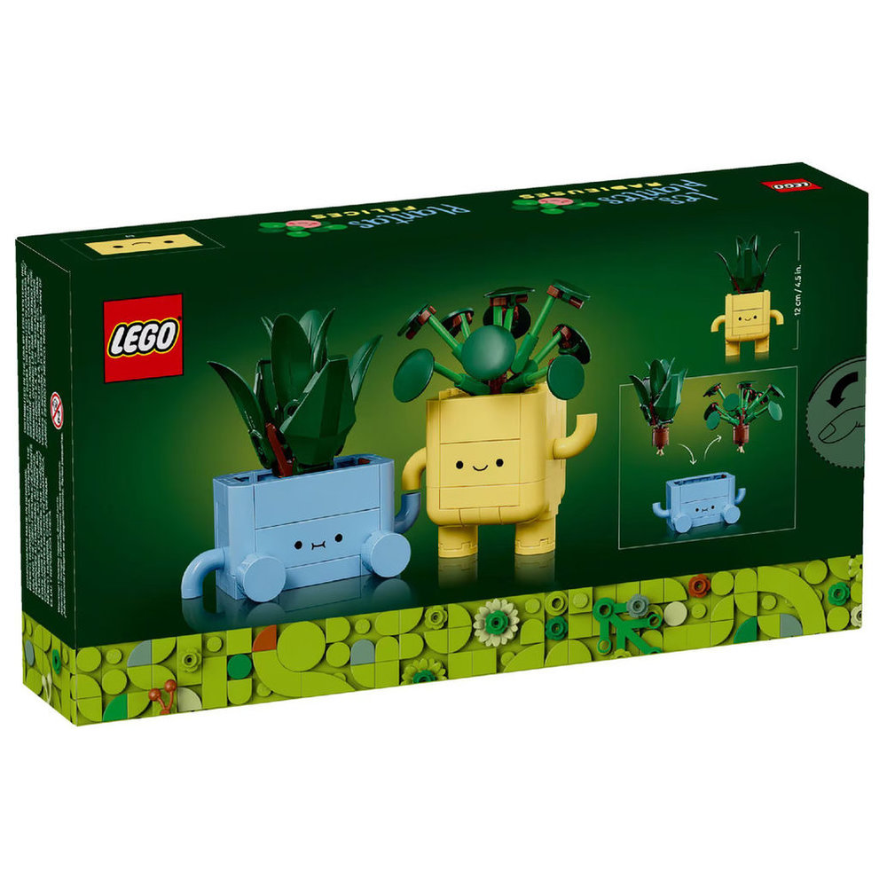 Lego - Happy Plants Building Set - 217 Pcs