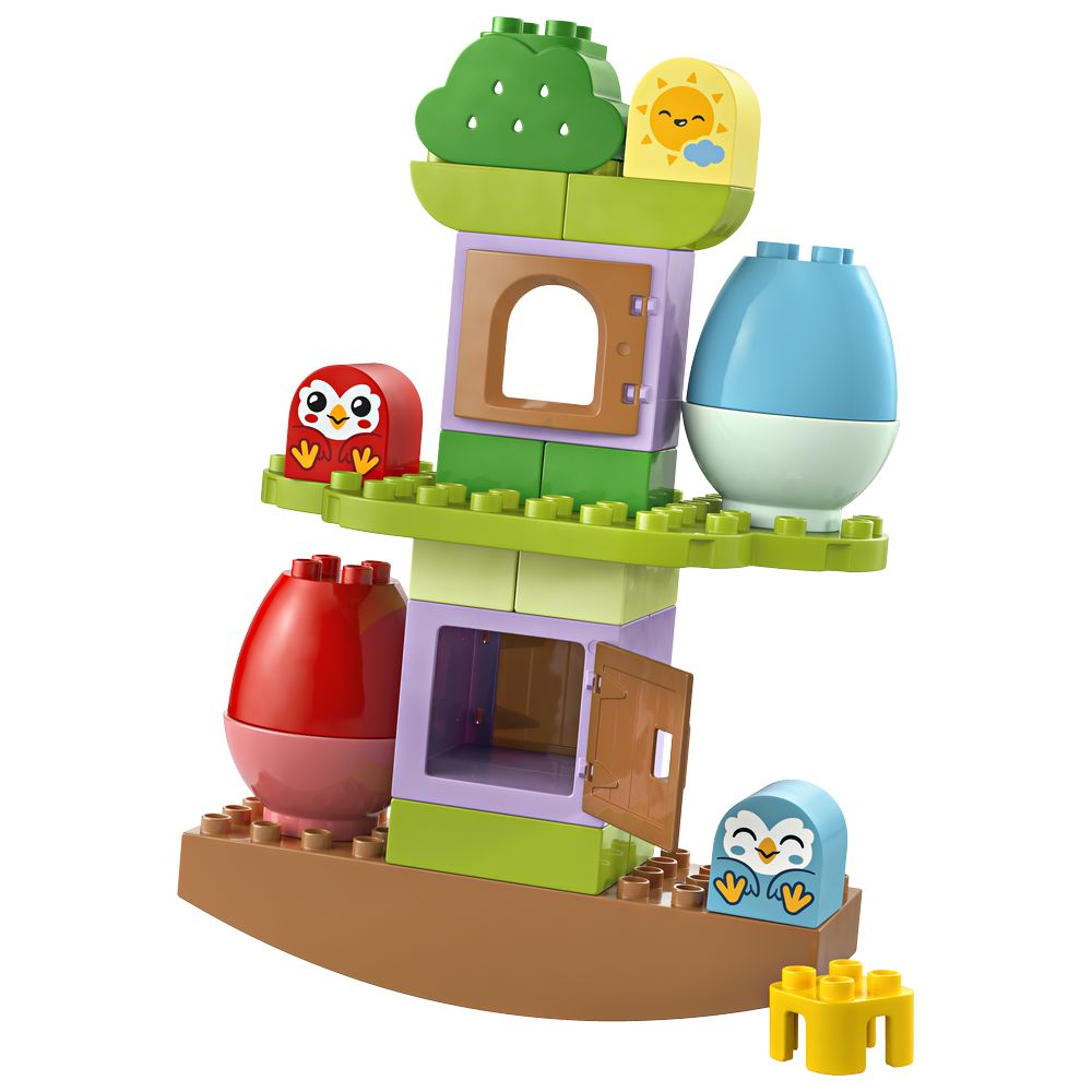 Lego - Duplo Balancing And Stacking Tree Building Set - 27 Pc Set