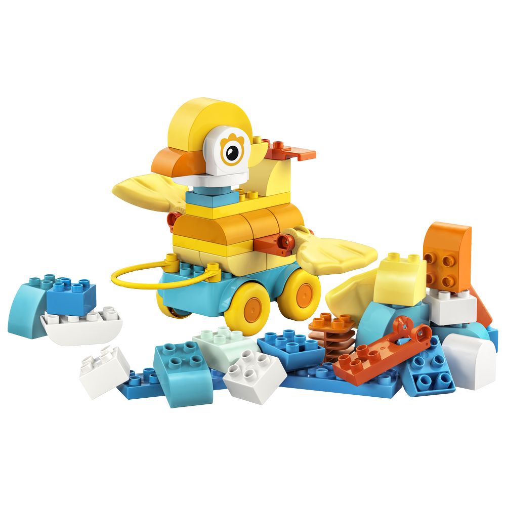 Lego - Duplo 3-In-1 Animals On Wheels Building Set - 58 Pc Set