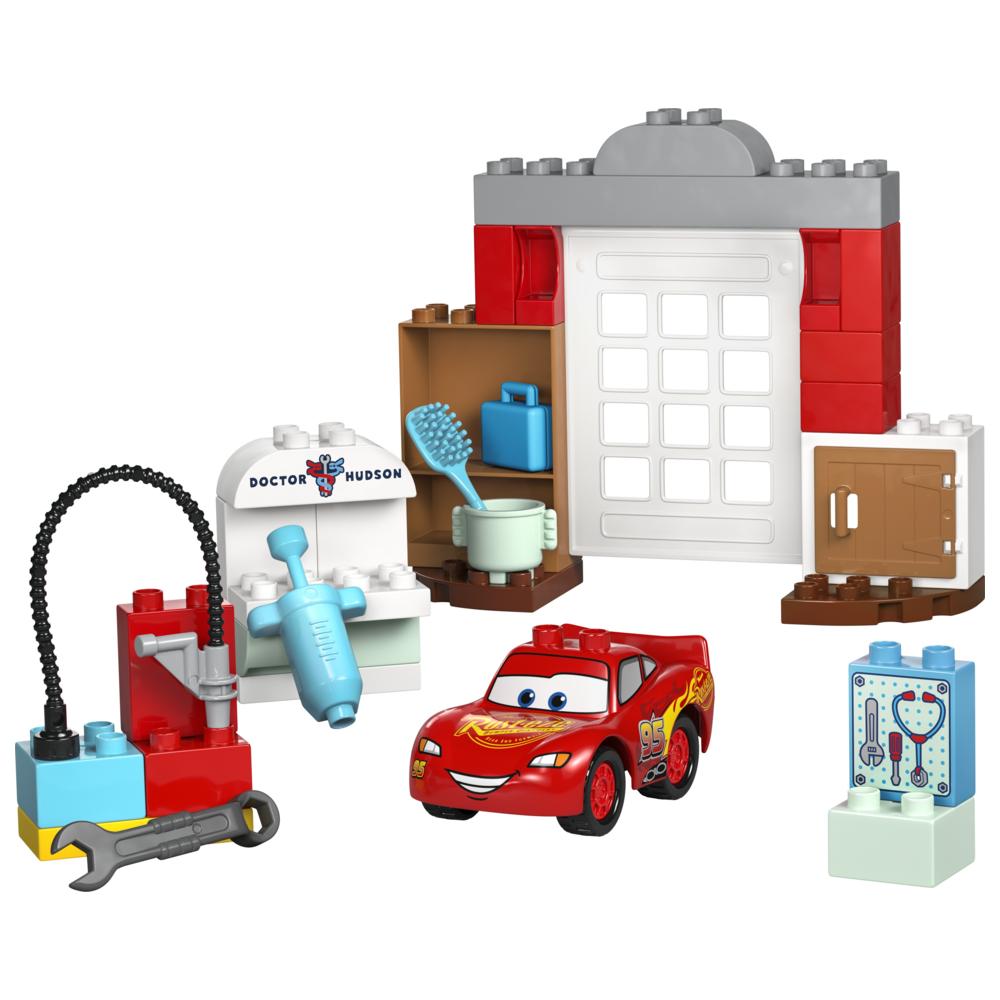 LEGO - Duplo McQueen's Visit To Doc's Garage Building Set - 35 Pc Set