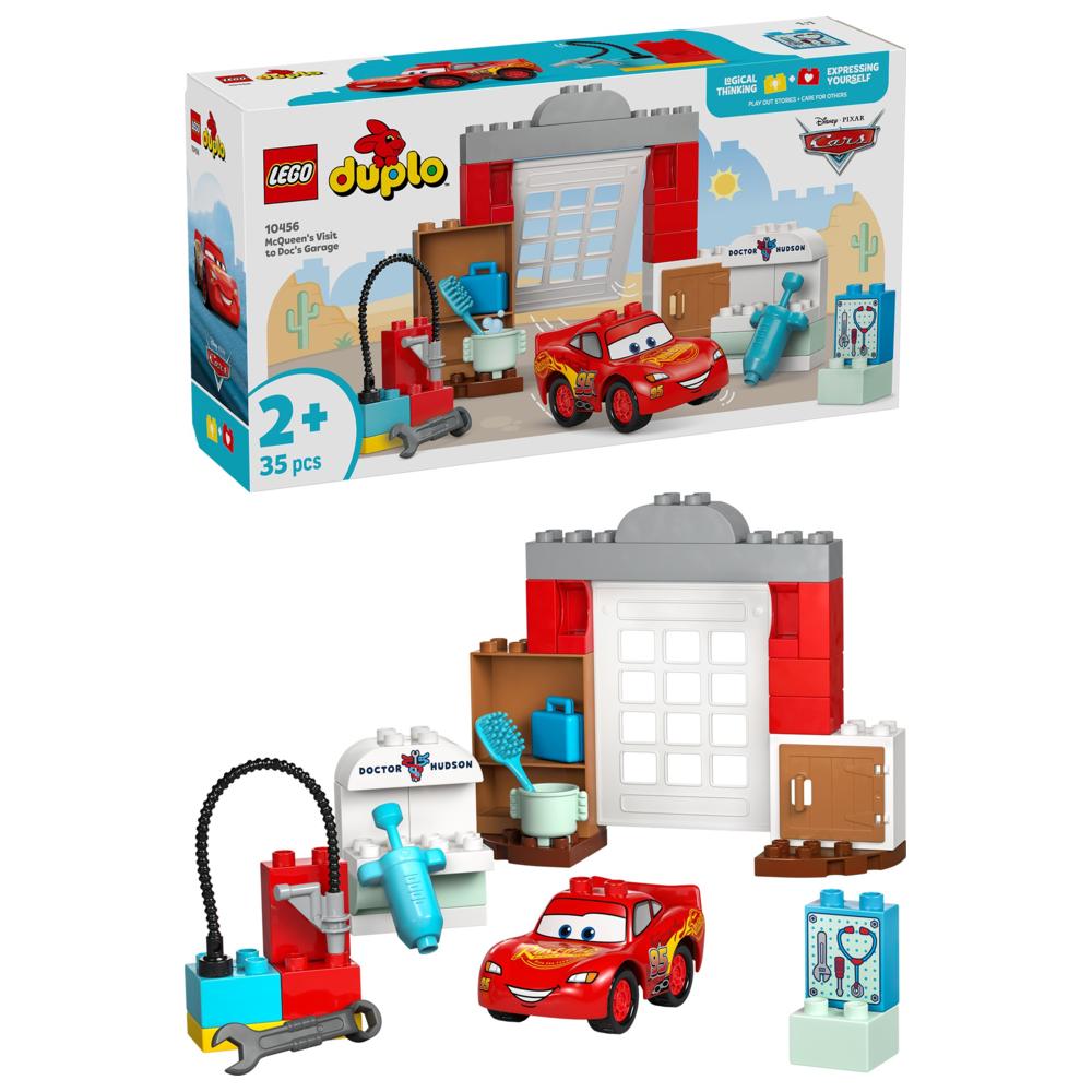 LEGO - Duplo McQueen's Visit To Doc's Garage Building Set - 35 Pc Set