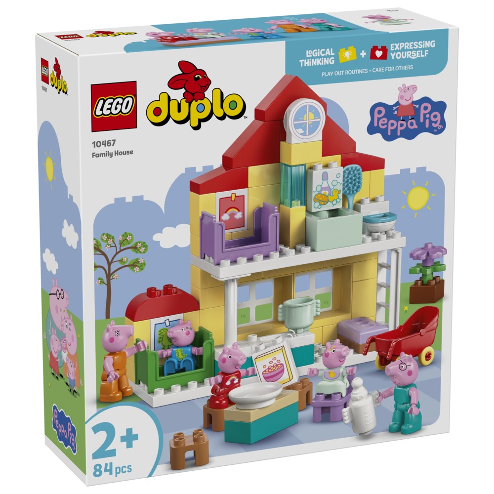 Lego - Family House Building Set - 84 Pcs