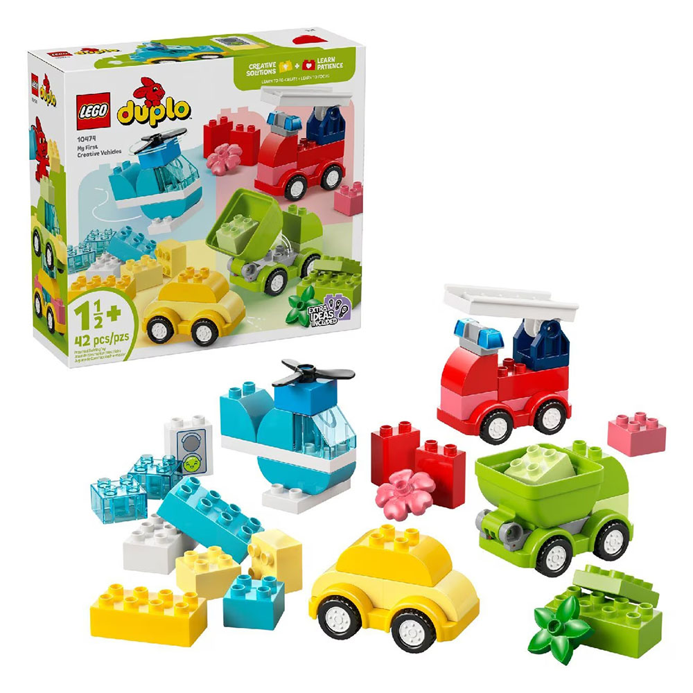 Lego My First Creative Vehicles Building Set - 42 Pc Set