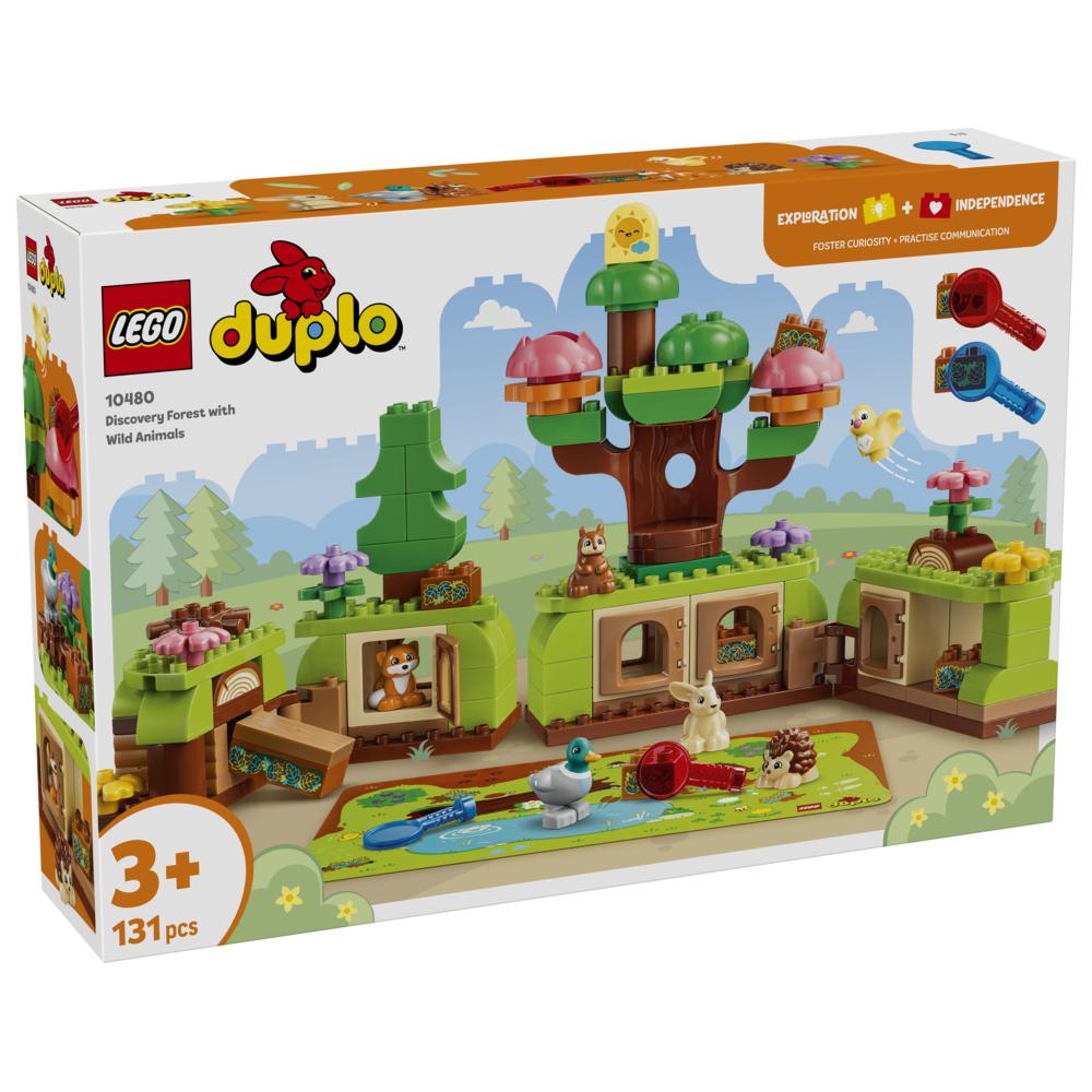 LEGO - Duplo Discovery Forest With Wild Animals Building Set - 131 Pc Set