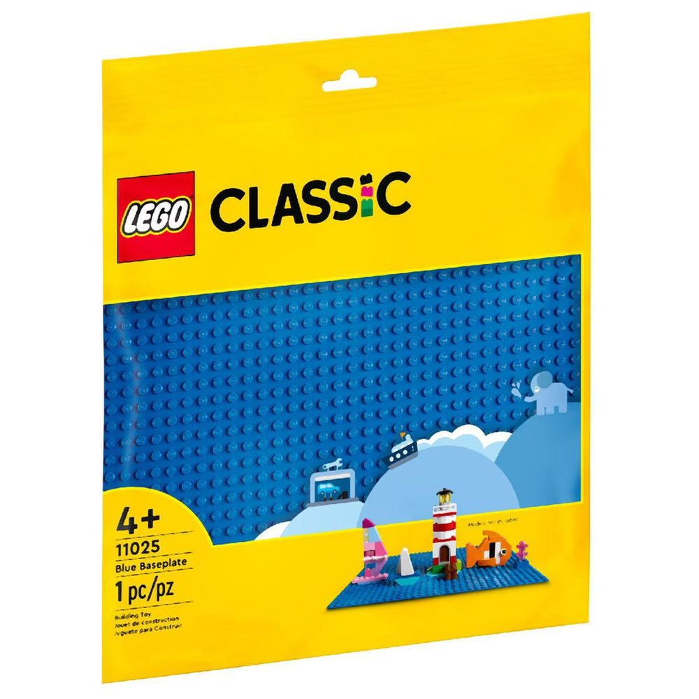 Lego - Baseplate - Blue