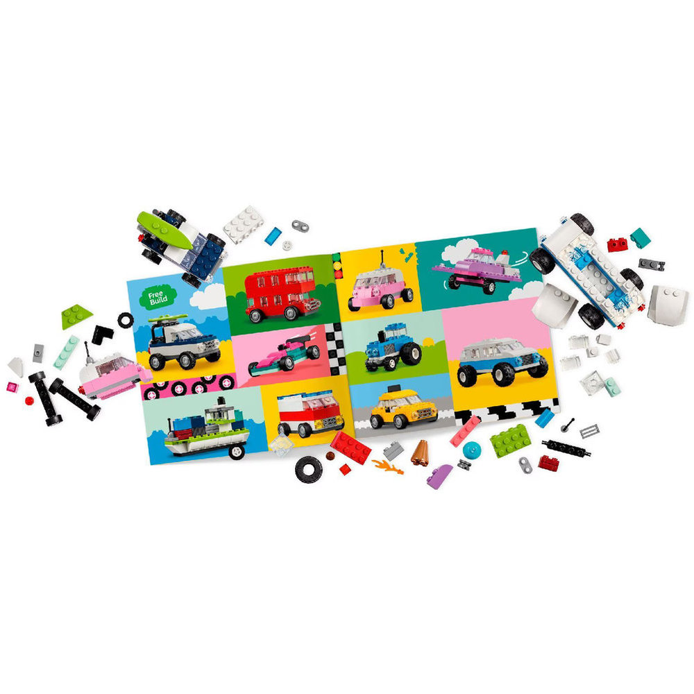 LEGO Classic - Creative Vehicles Building Set - 900 Pcs