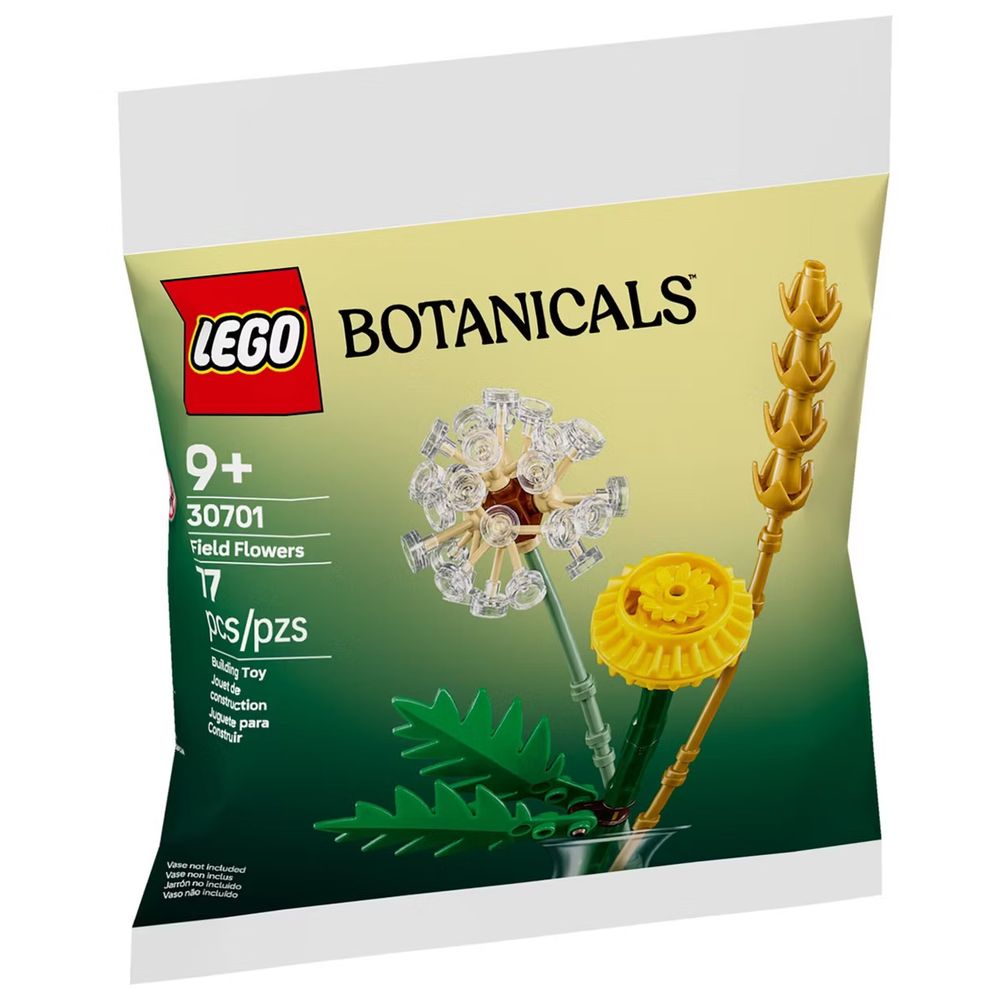 Lego - Botanicals Field Flowers Building Set - 77 Pc Set