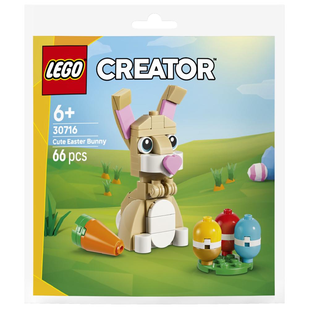 LEGO - Creator Cute Easter Bunny Building Set - 66 Pc Set