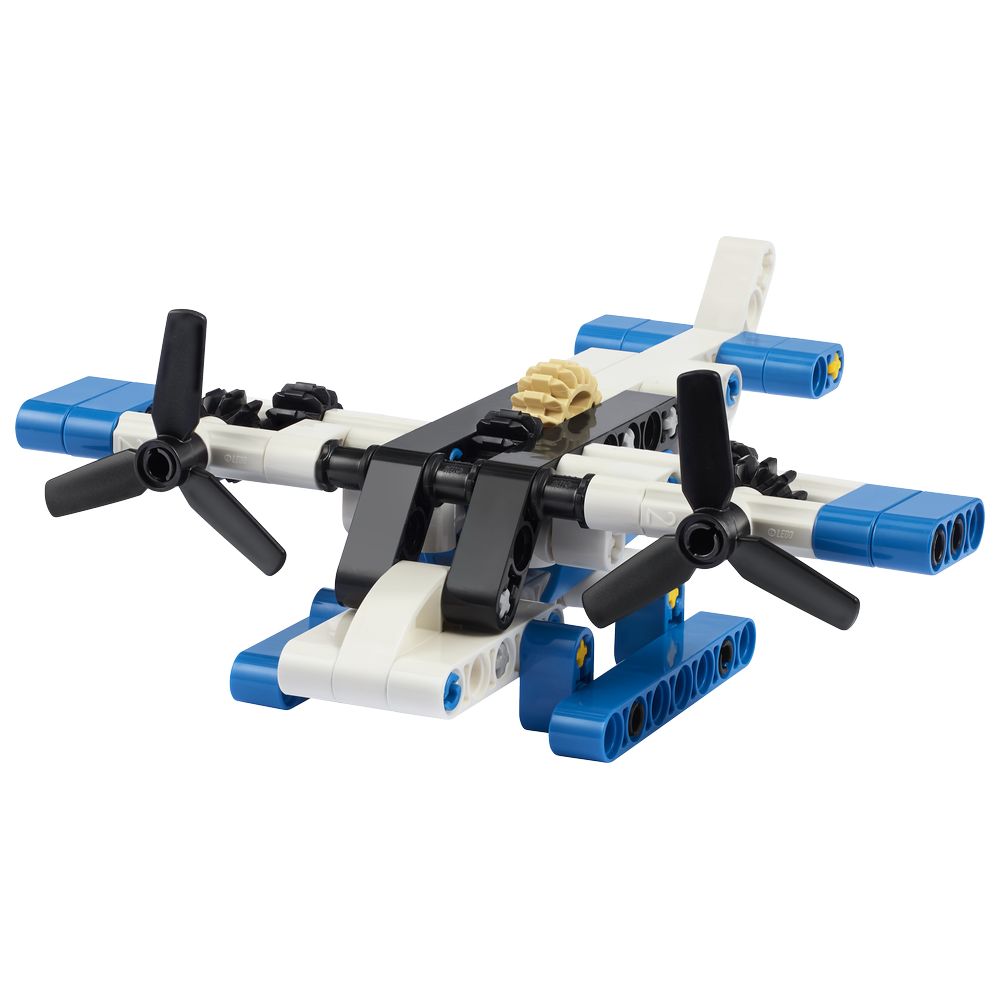 LEGO - Technic White Seaplane Building Set - 82 Pc Set