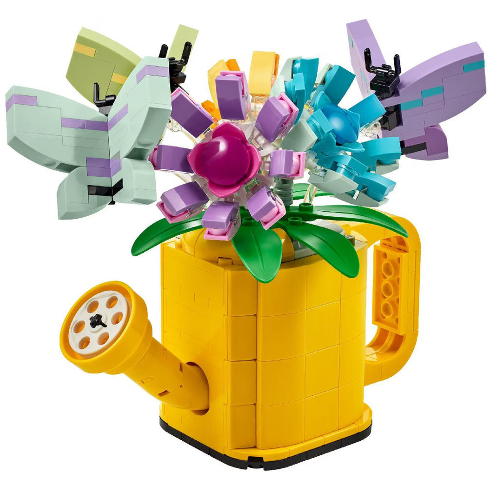 Lego - Flowers In Watering Can Building Set - 420 Pcs