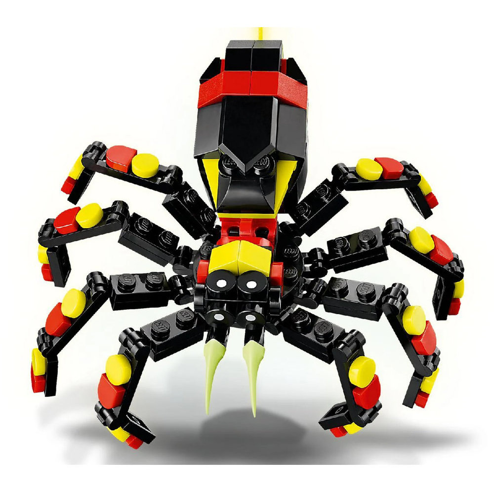 Lego - 3-In-1 Wild Animals: Surprising Spider Building Set - 153 Pcs