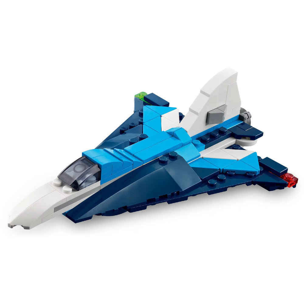 LEGO Creator 3-in-1 - Aircraft: Race Plane Building Set - Blue - 178 Pcs
