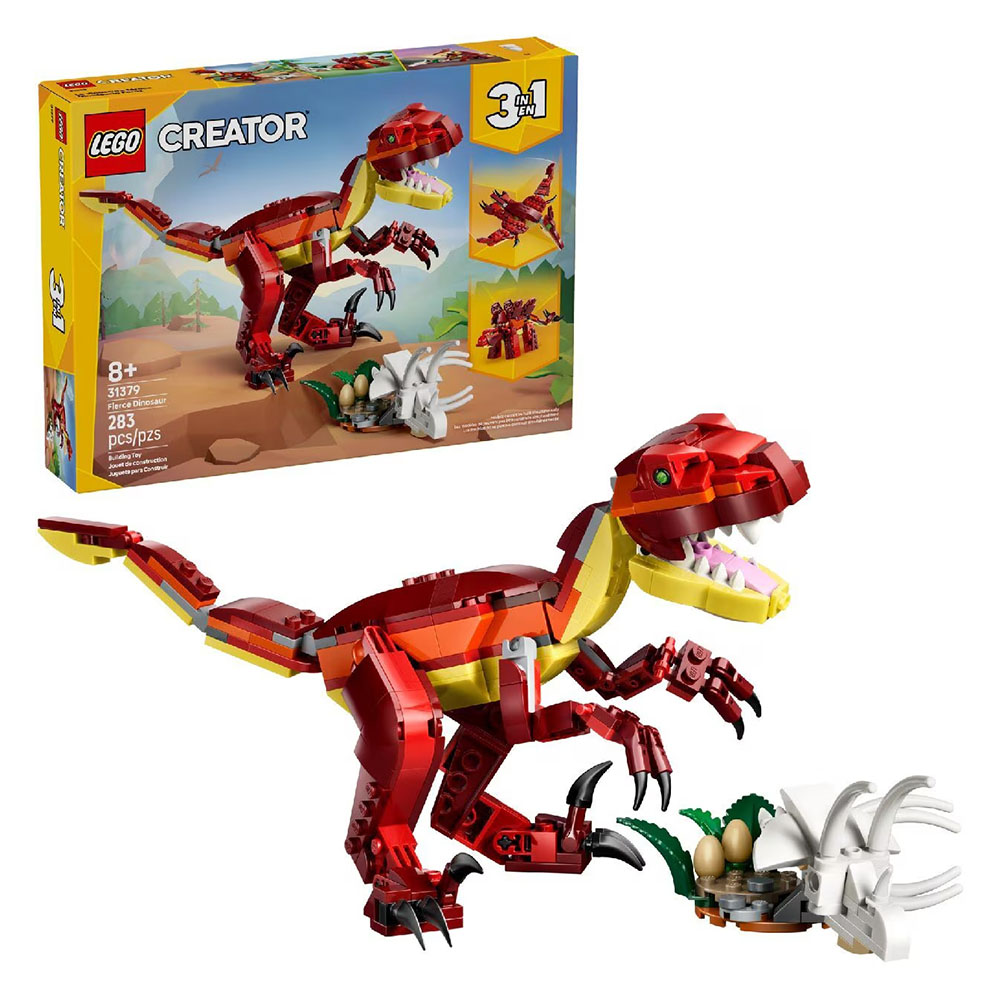 Lego - Fierce Dinosaur Building Set - 283 Pc Set