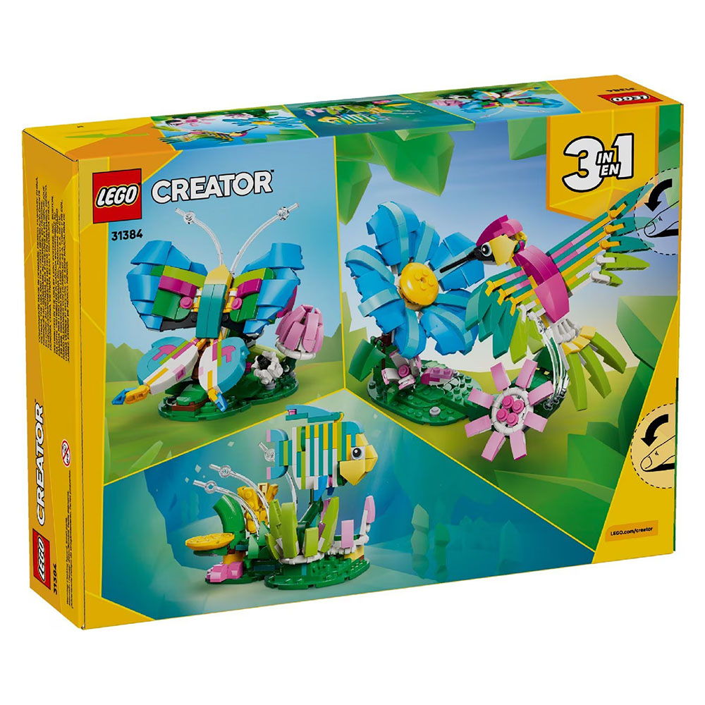 Lego - Colorful Hummingbird Building Set - 312 Pc Set