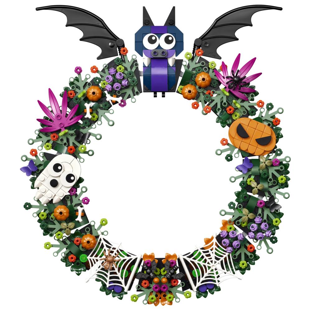 LEGO - Halloween Wreath Building Set - 617 Pc Set