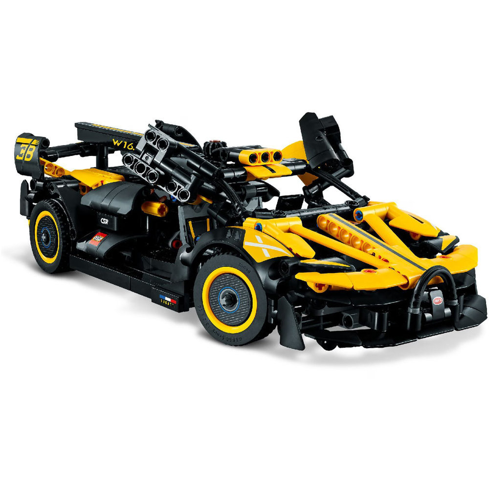 LEGO Technic - Bugatti Bolide Building Set - Yellow - 905 Pcs