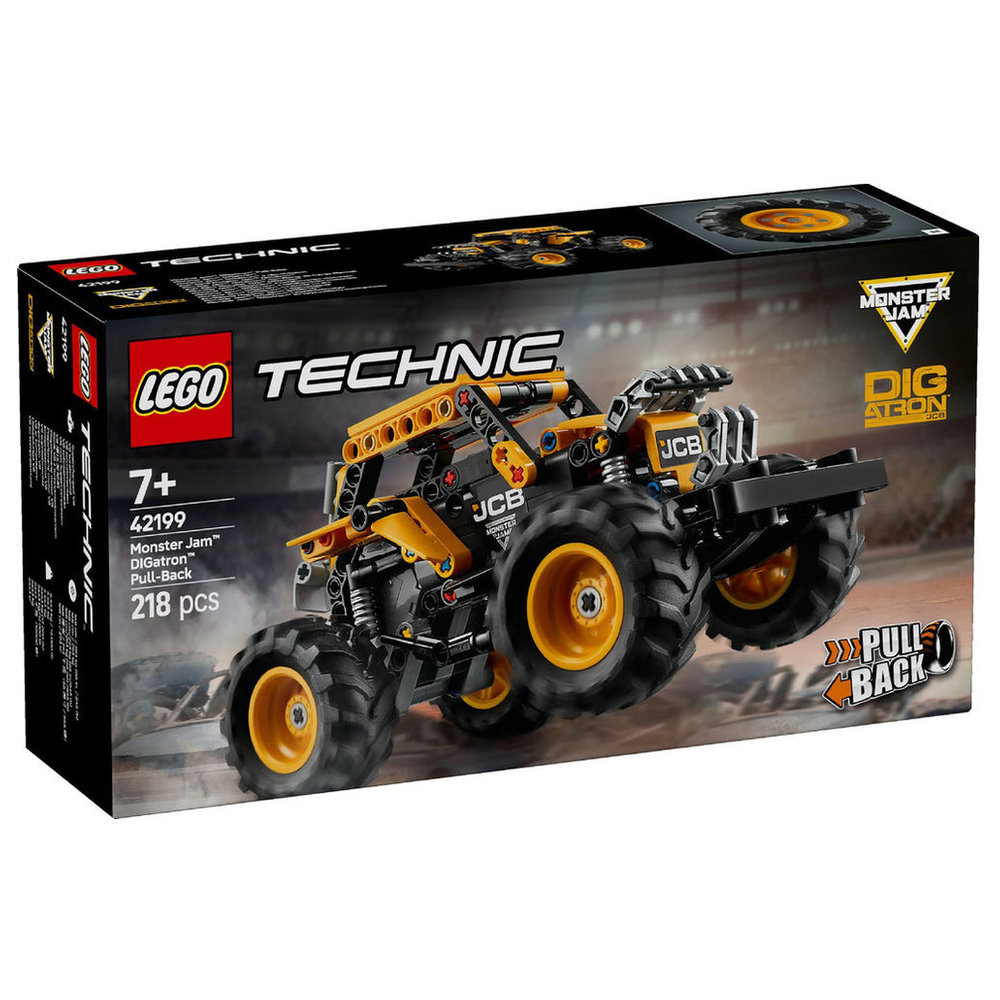 LEGO Technic - Monster Jam Digatron Pull-Back Building Set - 218 Pcs